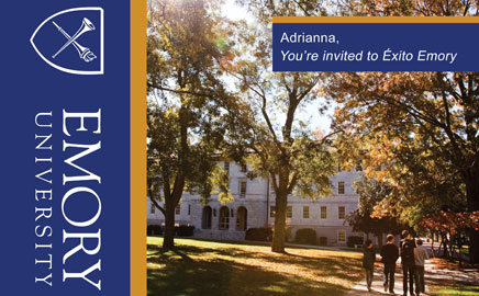 Exito Emory Postcard